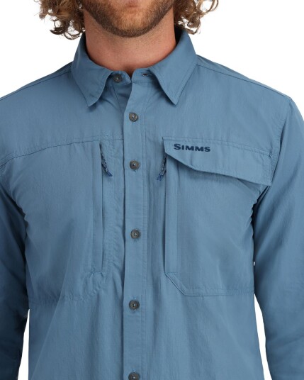 Simms Guide Shirt Riffle Green Simms Guide Shirt Riffle Green