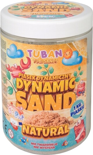 Tuban Kinetisk Sand 1 Kg 3+ År Beige