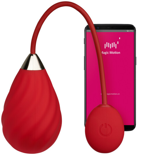 Magic Motion Magic Sundae Vaginakule med App - Red