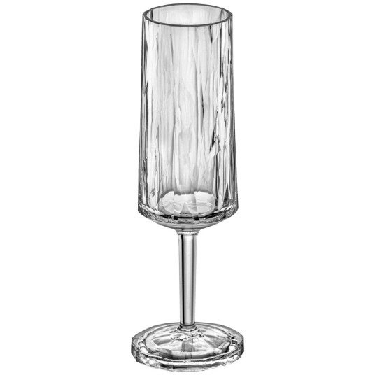 koziol Champagneglass Flute Club No. 14 Superglass 18cl 6.6x20.2 cm  Transparent 0.1 l målestrek 70 Stykk 