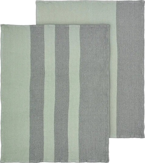 Blomus Set Of 2 Tea Towels 70 X 50 Cm Gano Desert Sage Green 70X 50CM Blomus Set Of 2 Tea Towels 70 X 50 Cm Gano Desert Sage Green 70X 50CM