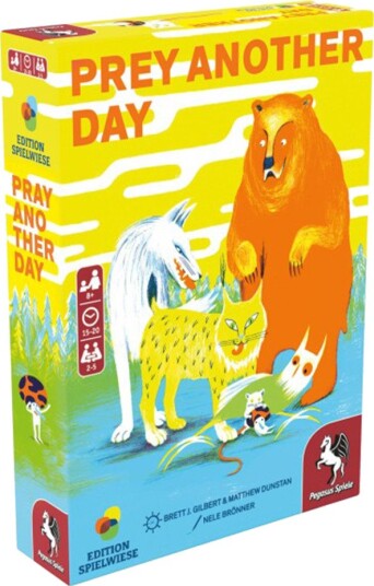Pegasus Prey Another Day Brettspill Engelsk 2-5 Spillere Fra 8 År
