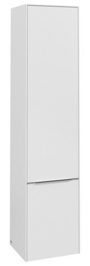 VILLEROY & BOCH SUBWAY 3.0 HØYSKAP 40X171 VENSTRE 2 DØRER PURE WHITE HÅNDTAK I KROM VILLEROY & BOCH SUBWAY 3.0 HØYSKAP 40X171 VENSTRE 2 DØRER PURE WHITE HÅNDTAK I KROM