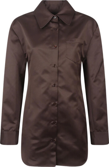 The Frankie Shop Dame Bluser & Skjorter Brun M, The Frankie Shop Dame Bluser & Skjorter Brun M,