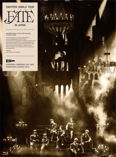 Enhypen World Tour Fate In Japan Limited Edition Bluray