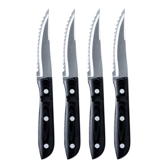Gense Old Farmer XL Micarta kjøttkniv 4-pakk Gense Old Farmer XL Micarta kjøttkniv 4-pakk