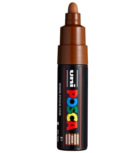Posca Posca Marker PC-7M Broad Brown Posca Posca Marker PC-7M Broad Brown