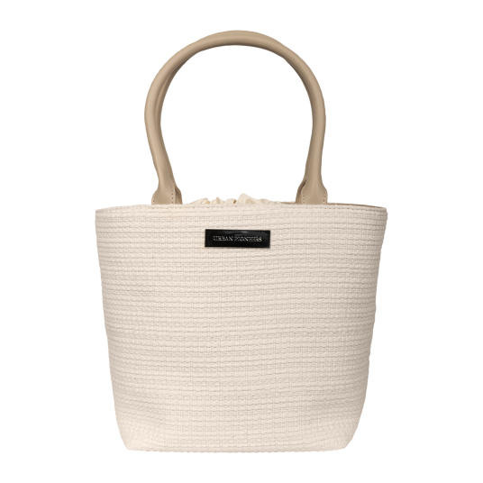 Madrid Bag Cream One Size Shopping hang bag