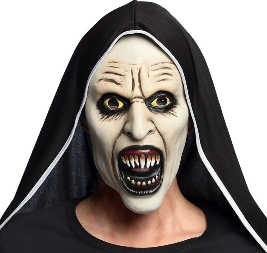Rasende Nonne Latexmaske