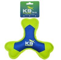 Julius-K9 K9 Fitness Tough Nylon Tribone 24Cm Hundeleke (Gul) Julius-K9 K9 Fitness Tough Nylon Tribone 24Cm Hundeleke (Gul)