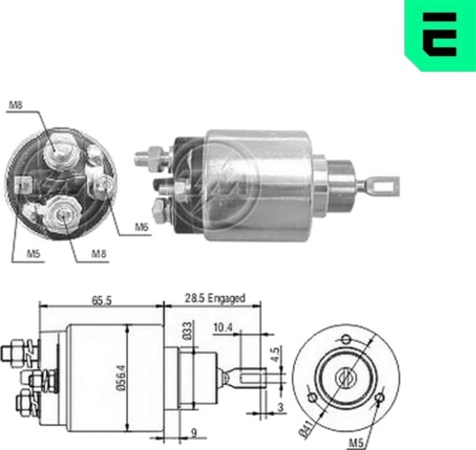 Innslag, starter ERA ZM1475