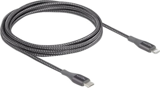 Delock Lightning-Kabel Usb-C Hann Til Lightning Hann 2 M Grå