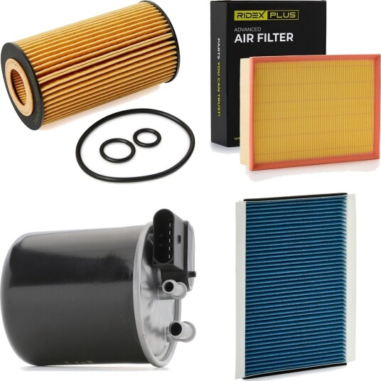 Filtersett RIDEX PLUS 4055F28555P