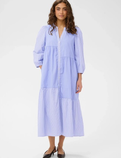 Culture Cucia Striped Dress - Blue - S Culture Cucia Striped Dress - Blue - S