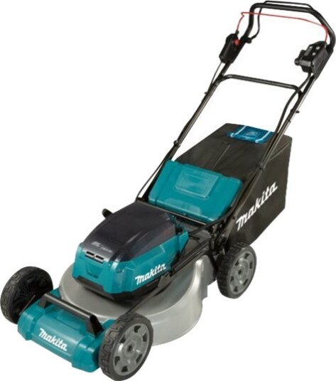 Makita Dlm462pt4 Gressklipper Trådløs 18 V 5 Ah 2 Batterier Inkludert Lader 2500 3300 Rpm 46 Cm 39 Kg
