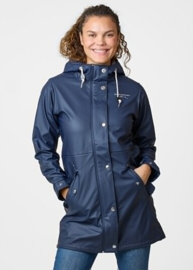 Lammö Coat W Navy 38 Regnjakker Lammö Coat W Navy 38 Regnjakker