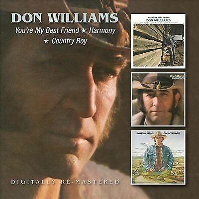 MediaTronixs Don Williams : You’re My Best Friend/Harmony/Country Boy: Digitally Re-mastered Pre-Owned MediaTronixs Don Williams : You’re My Best Friend/Harmony/Country Boy: Digitally Re-mastered Pre-Owned