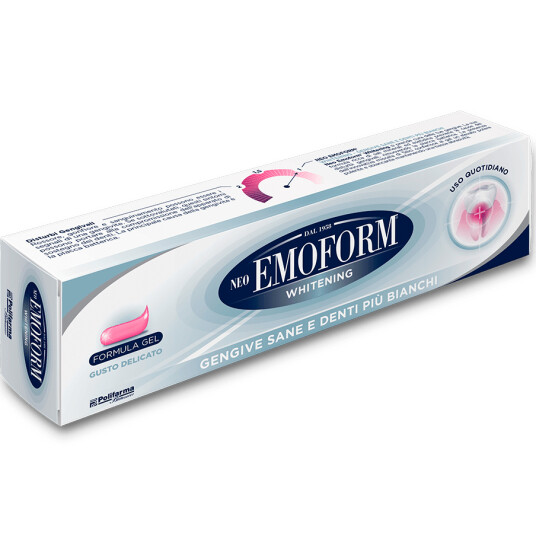 Whitening tannkrem EMOFORM 100 ml.