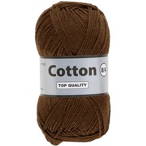 Lammy Cotton 8/4 Garn 112 Mørkebrun Lammy Cotton 8/4 Garn 112 Mørkebrun