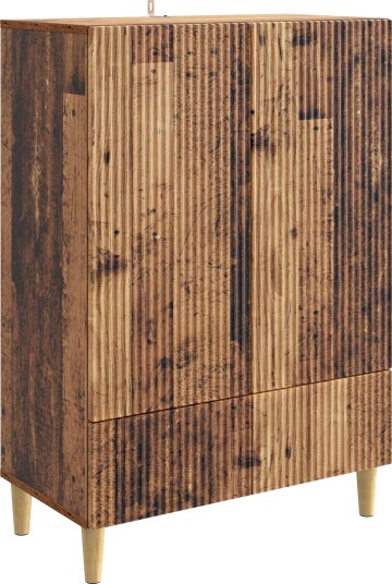 Serviesskap Gammelt tre 66 x 34,5 x 95 cm Konstruert tre Serviesskap Gammelt tre 66 x 34,5 x 95 cm Konstruert tre