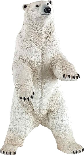 Papo Stående isbjørn H: 14 cm Papo OneSize Lekedyr Hvit Papo Stående isbjørn H: 14 cm Papo OneSize Lekedyr Hvit
