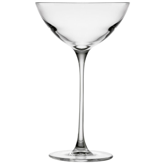 NUDE Coupetiniglass Savage; 17 cl 10x16.6 cm ØxH; Transparent; 6 Stykk / Forpakning