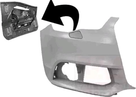 Støtfanger VAN WEZEL 0301564