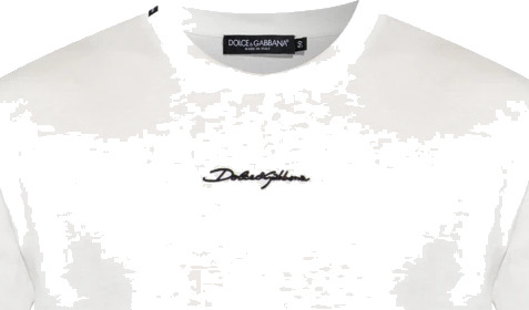 Dolce & Gabbana Herre Topper Hvit S,