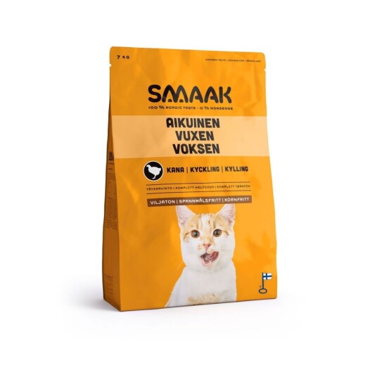 Smaak Cat Adult Grain Free Chicken 7 kg 