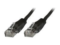 MicroConnect - Nettverkskabel - RJ-45 (hann) til RJ-45 (hann) - 1 m - UTP - CAT 6 - svart