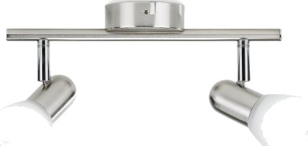 Philips burlap bar/tube nickel 2x40W 230V Philips burlap bar/tube nickel 2x40W 230V