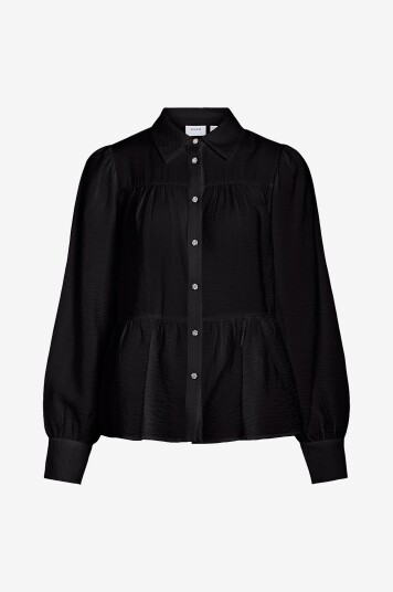 Vila - Skjorte viKatria New L/S - Svart