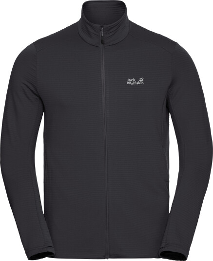Jack Wolfskin Men"s Litestride Full Zip Black XXL