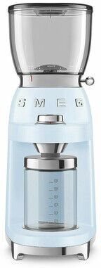 Smeg 50's Style kaffekvern med resirkulert materiale Pastellblå