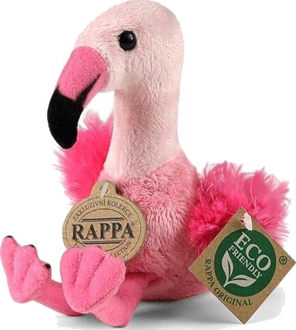 Rappa Realistisk Plysjmaskot Flaming 15 Cm Eco-Friendly Rappa Realistisk Plysjmaskot Flaming 15 Cm Eco-Friendly