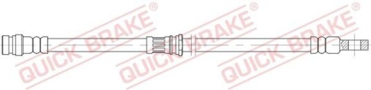 Bremseslange QUICK BRAKE 58.898 Bremseslange QUICK BRAKE 58.898