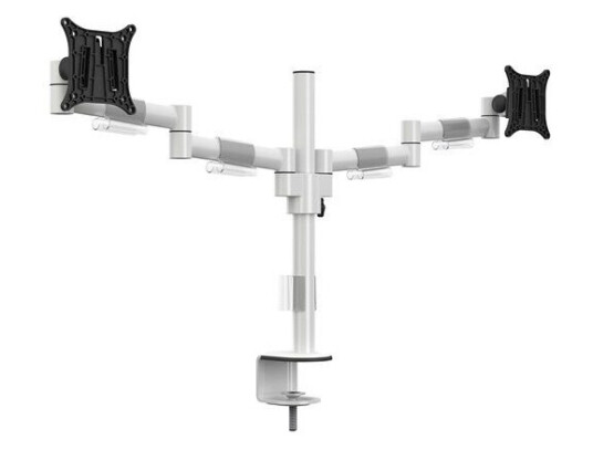 Multibrackets M VESA Deskmount Officeline Dual White Multibrackets M VESA Deskmount Officeline Dual White