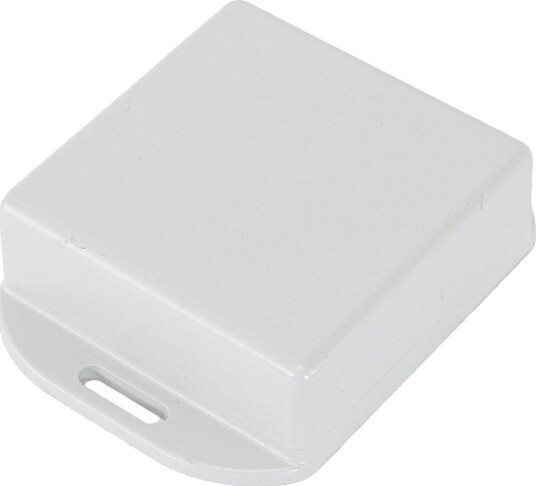 Hammond Electronics 1551WTFLGY 60 × 60 × 22 mm ABS Grå Kabinett