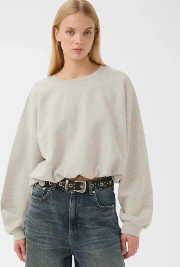 Gestuz Gzkahla Mel Sweatshirt Grey XL