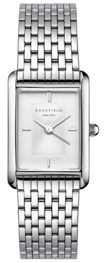 Rosefield Heirloom Silver HWSSS-H02 - Dame - 23 mm - Analog - Kvarts urverk - Mineralglas Rosefield Heirloom Silver HWSSS-H02 - Dame - 23 mm - Analog - Kvarts urverk - Mineralglas