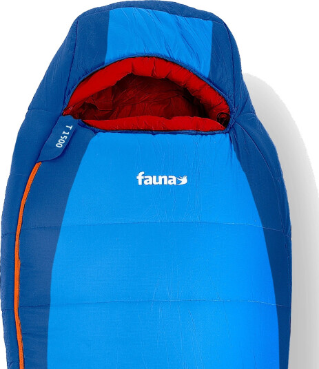 Fauna T-1500 3-sesong Mumieformet Sovepose Blå ONE SIZE Fauna T-1500 3-sesong Mumieformet Sovepose Blå ONE SIZE