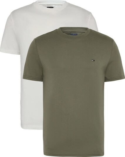 Tommy Jeans Tjm Xslim 2Pack Jersey Tee Ext Cream M