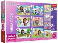 Puzzle Trefl 10w1 W swiecie Gabi Gabby Dollhouse Puzzle Trefl 10w1 W swiecie Gabi Gabby Dollhouse