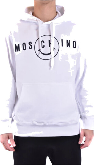 Moschino Herre Gensere & Hettegensere Hvit L,
