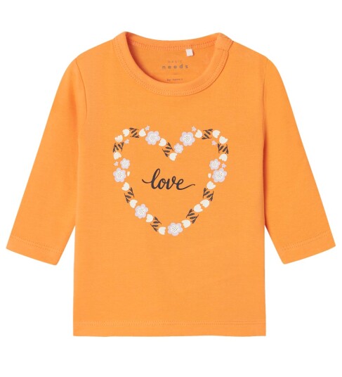 Name It Genser NbfVubie Bird av Paradise/Love 50 Genser Oransje