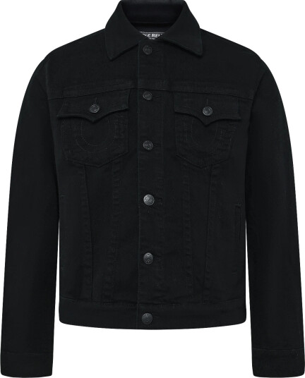 True Religion Trucker Jacket Sn Black S True Religion Trucker Jacket Sn Black S