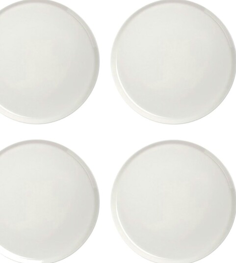 Oiva Sidetallerken 20 cm 4 pk Hvit Oiva Sidetallerken 20 cm 4 pk Hvit