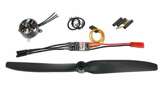 MULTIPLEX POWER UNIT V2 EXTRA 330 SC AND FUNNYCUB INDOOR EDITION