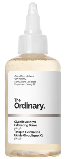 The Ordinary Glycolic Acid 7% Exfoliating Toner 100ml