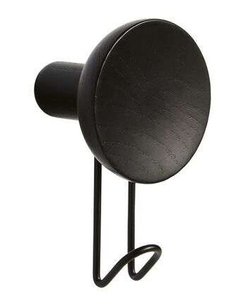 Woud - Around Wall Hanger Large Black/Oak/Black